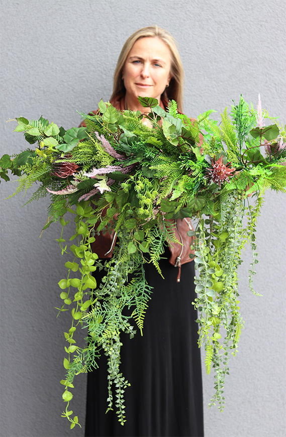 Green Lefreta, zielona girlanda dekoracyjna