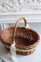 Prostota, dekorowany koszyczek wielkanocny