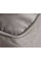 Classic, fotel duży uszak szare obicie