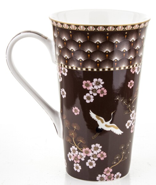 Tazza Japan, elegancki porcelanowy kubek, wym.16.5x14.5x10cm