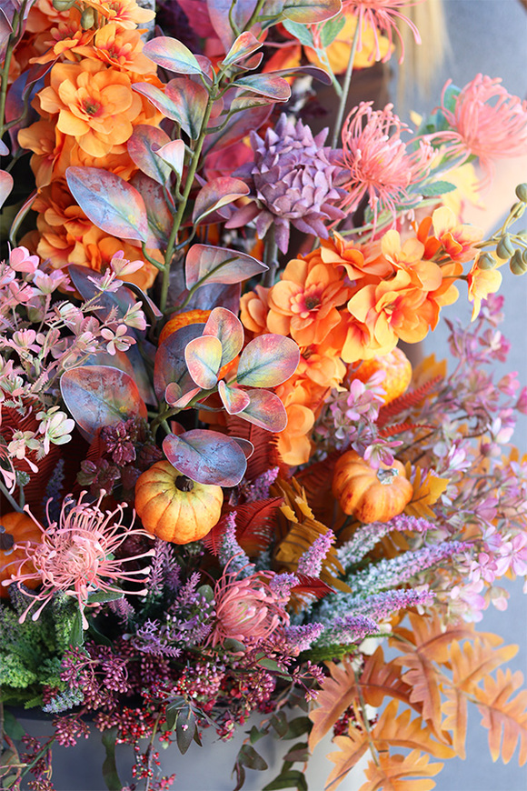 Moko Autumn Extra 2, ekskluzywna kompozycja w donicy fiberglass