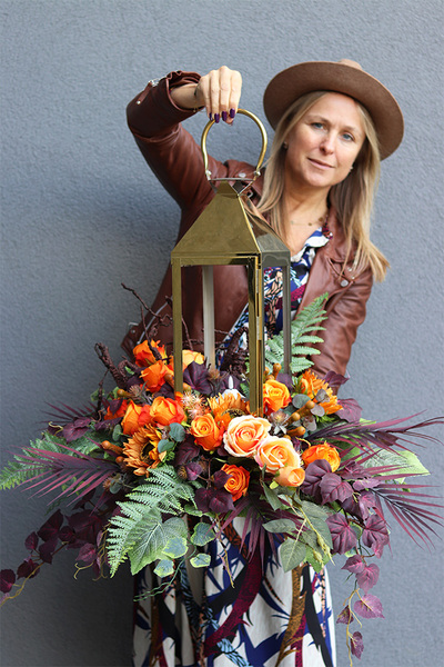 Angelo Garden Jesienny 2, komplet dekoracji nagrobnych