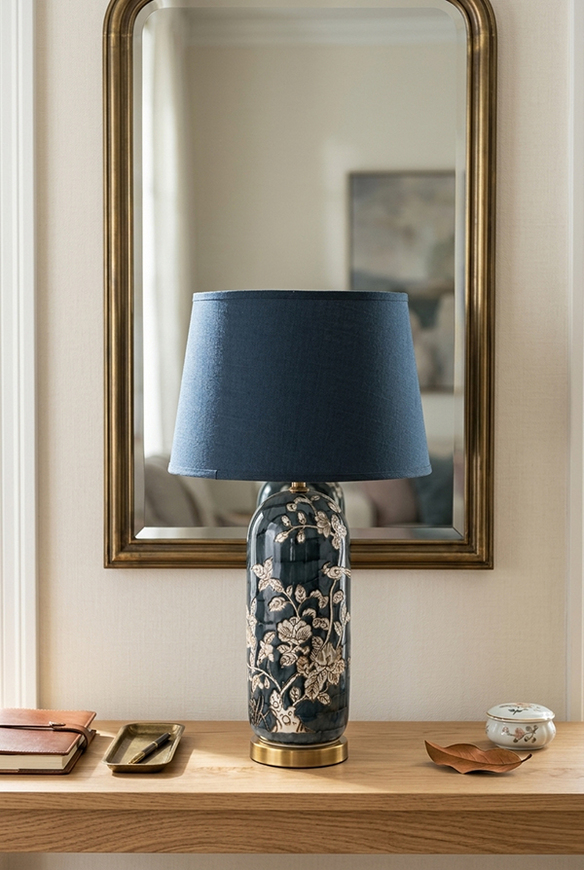  Turquoise, ekskluzywna lampa stołowa