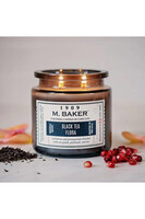 Black Tea Flora, sojowa świeca zapachowa w szkle, M Baker