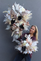 Mortario Glamour Silver, okazała wiązanka nagrobna