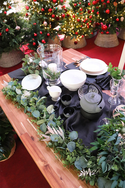 Bohemia Green, zielona girlanda dekoracyjna