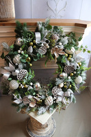 bożonarodzeniowy wianek do podwieszenia, Crista New