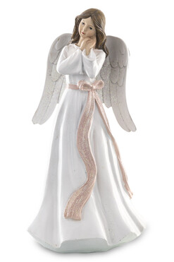 Eiael B, figurka świąteczna anioł, wys.25.5cm