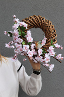 Jabłonna, wiosenny wianek z ptaszkiem