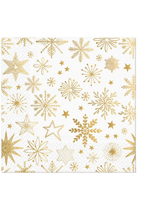 Let It Snow, świąteczne serwetki papierowe