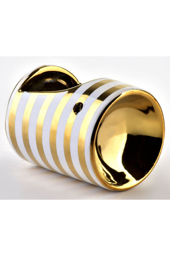 podgrzewacz do aromaterapii / kominek zapachowy Bee White, wym.6x8cm