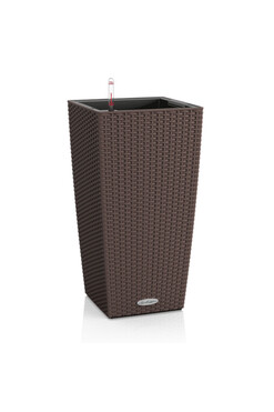 Cubico Cottage, doniczka z nawadnianiem, mokka, wym.56x30cm