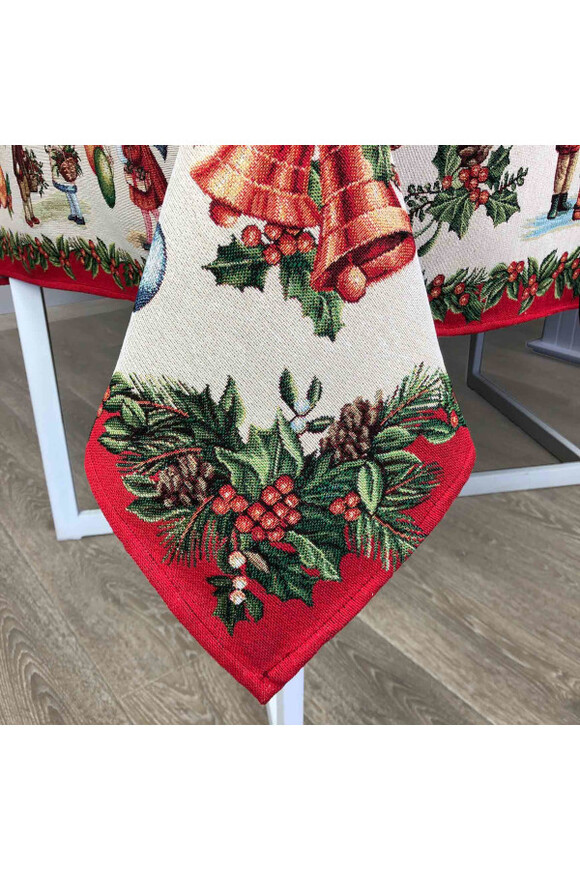 Jarmark Świąteczny, gobelinowy świąteczny obrus