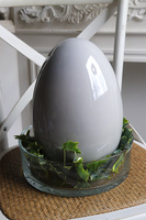 Wielkie Jajo, stroik wielkanocny z bluszczem