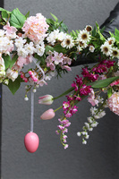 Pastellita, dekoracyjna girlanda wielkanocna z zawieszkami