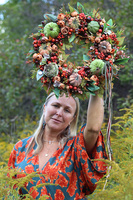 Trelita Autumn, jesienny wianek z owocami