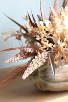 Pumpkin Latte 2, jesienna kompozycja w dyni ceramicznej