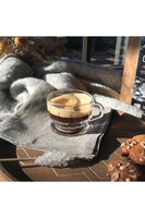 Flore La Rochere, szklane filiżanki