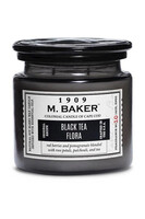 Black Tea Flora, sojowa świeca zapachowa w szkle, M Baker