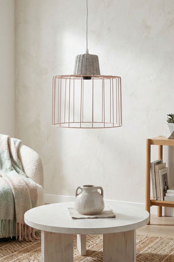 Boho House Copper, lampa sufitowa wisząca