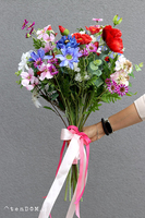 Mazurskie Łąki, bukiet z polnych kwiatów