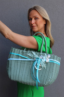 pleciona torba koszyk na zakupy, Mare