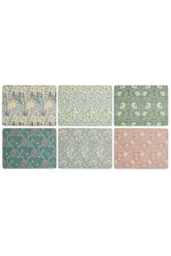 Morris & Co, podkładki korkowe, średnie, 6szt 