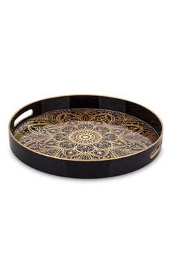 Mandala, stylowa taca melaminowa, wym.4.5x34.5cm