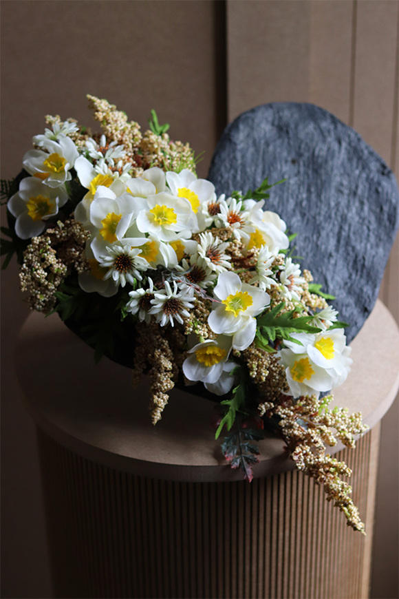 Volcan Heart, dekoracja nagrobna w kształcie serca