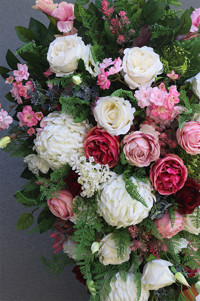 Geria Giganti 2, bardzo duża wiązanka nagrobna, dł.133cm