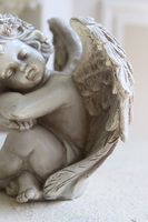 Aniołek Drzemiący LED, figurka dekoracyjna