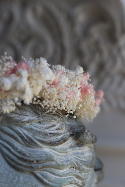 Rusałka, wianek na głowę z roślin stabilizowanych, rozmiar uniwersalny