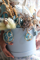 Morskie Opowieści, flowerbox marynistyczny z kotwicą