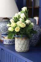 Premium Rosarita, kompozycja kwiatowa z różami, wys.42cm