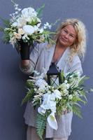 Loesa, bukiet nagrobny we wkładzie