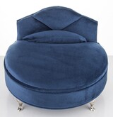 szkatułka / puzderko Florencja Simple Blue, wym.15x19.5x16cm