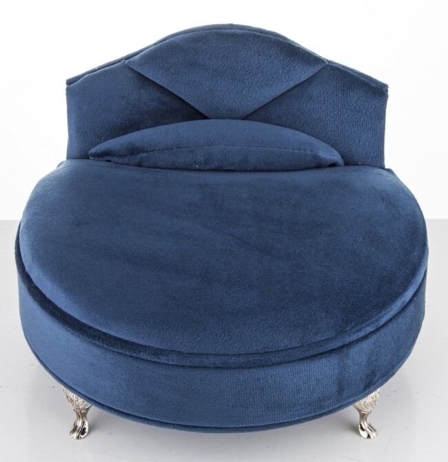 szkatułka / puzderko Florencja Simple Blue, wym.15x19.5x16cm