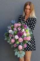 Kerrata New 2, pastelowa dekoracja nagrobna w ciężkiej misie