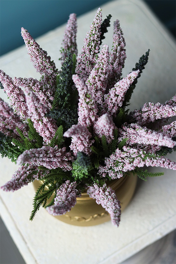 kompozycja w złotej donicy, Goldi Home, wys.29x33cm 