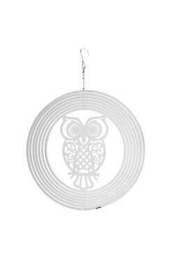 Frills, dekoracyjna zawieszka, Sowa, wym.33x25cm