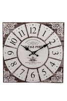 Vintage Port, kwadratowy zegar ścienny