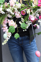 Pastellita, dekoracyjna girlanda wielkanocna z zawieszkami