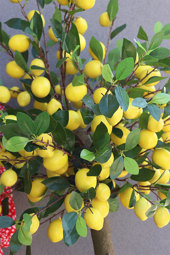Limoncella Basket, sztuczne drzewko cytrynowe w koszu