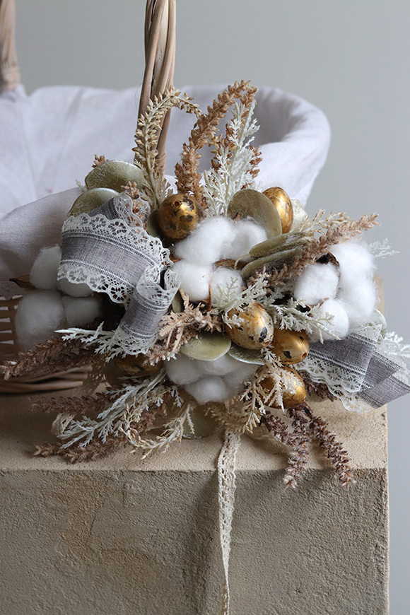 Stonovany, dekoracja do koszyczka z jajkami