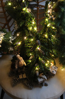 Scandi Trzy Choinki, świąteczna dekoracja LED