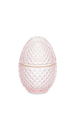 Egg Glamour B, dekoracyjny pojemnik amfora, wym.11.5x8cm