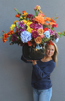 Janina Jesienna Grande 2, kwiatowa kompozycja nagrobna