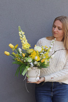 Amira Eclipse, dekoracja kwiatowa na stół wielkanocny