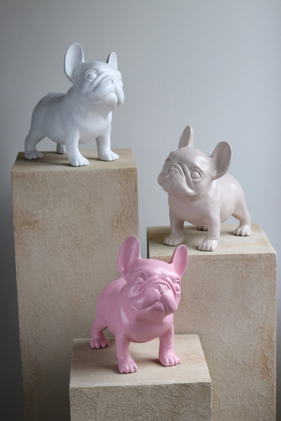 Dog in the Fog, figurka pies bulldog