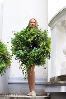 Zielonka, duży sufitowy wianek